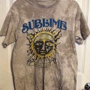 Sublime Graphic Tee with Sun Design